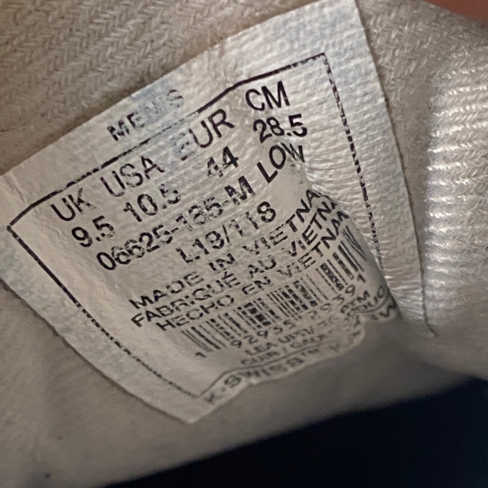 K-Swiss White and Navy Athletic Sneakers Men’s Size 10.5 - USED - Y2K Vtg - Picture 9 of 11